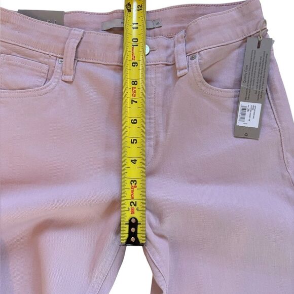 Hudson Rosie High Rise Wide Leg Ankle Jean Coated Violet Ice Womens Size 25 NEW - Picture 14 of 16
